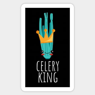Celery King Cute Sticker